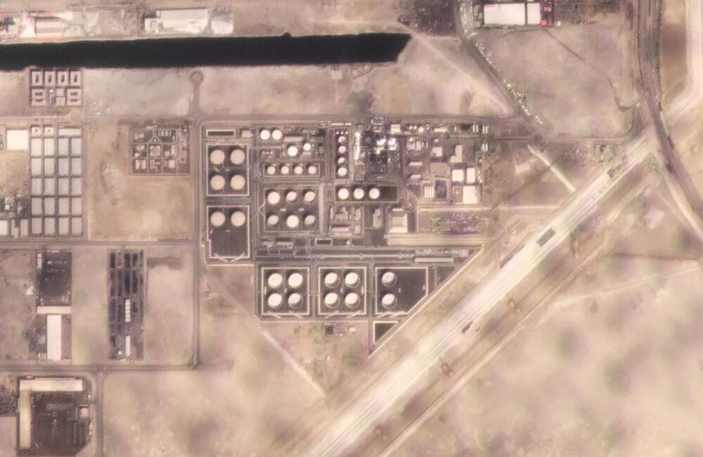 Aftermath of attack on Abu Dhabi National Oil Co. fuel depot